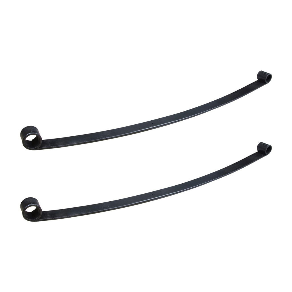Pair of Decambered Group 1 Rear Single Leaf Springs for Ford Escort Mk2