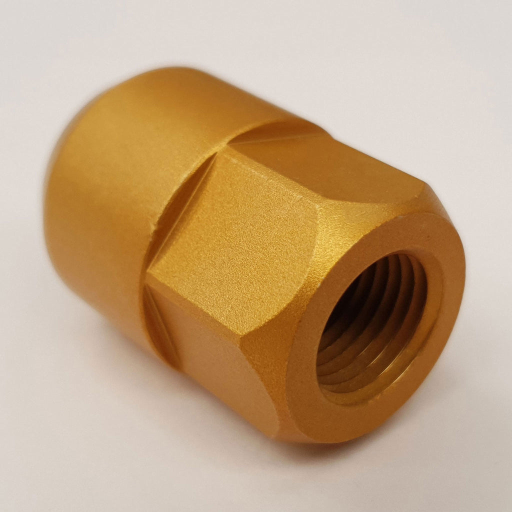 Wheel Nut Grp4 Hard Gold Anodized