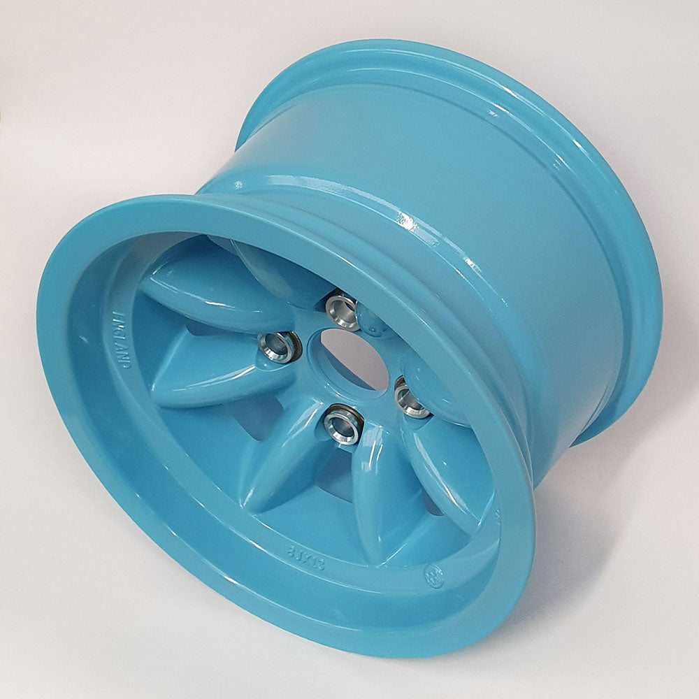 8.0" x 13" Minilite Wheel in Olympic Blue, available in offset ET0