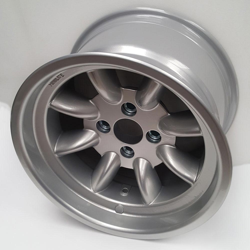 9.0" x 15" Minilite Wheel ET-12 in Silver