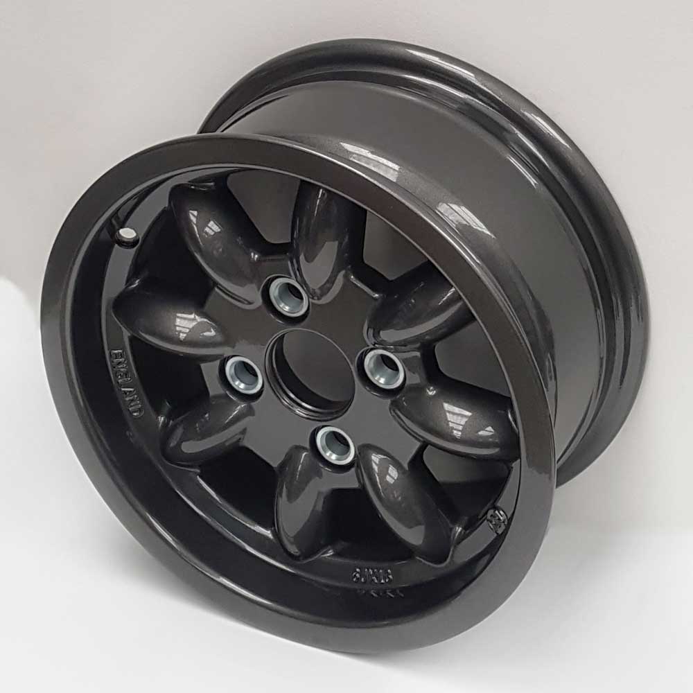 6.0" x 13" Minilite Wheel in Anthracite Grey, available in offset ET15