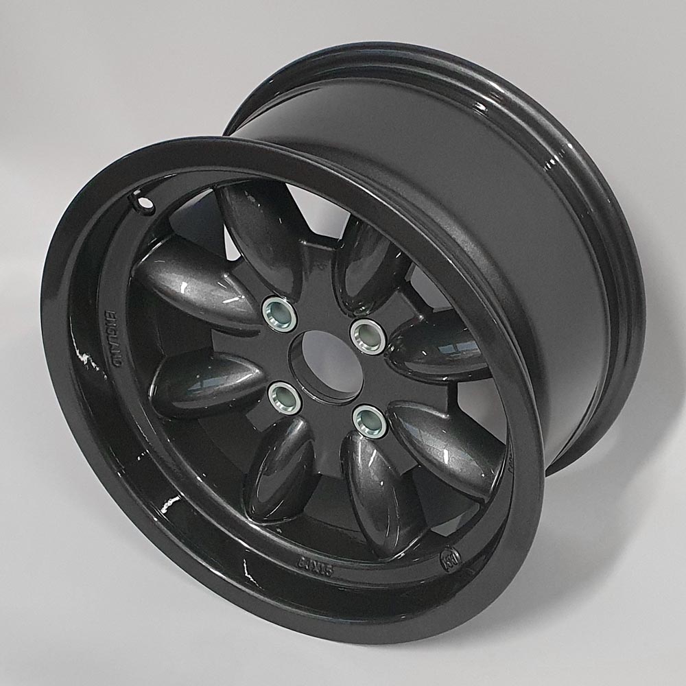 8.0" x 15" Minilite Wheel in Anthracite Grey, available in offset ET12