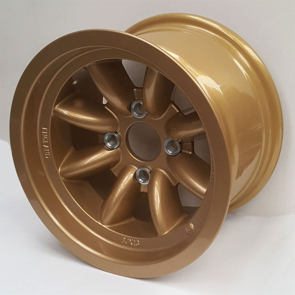 8.0x13" Minilite Wheel in Gold (ET0 or ET-5)