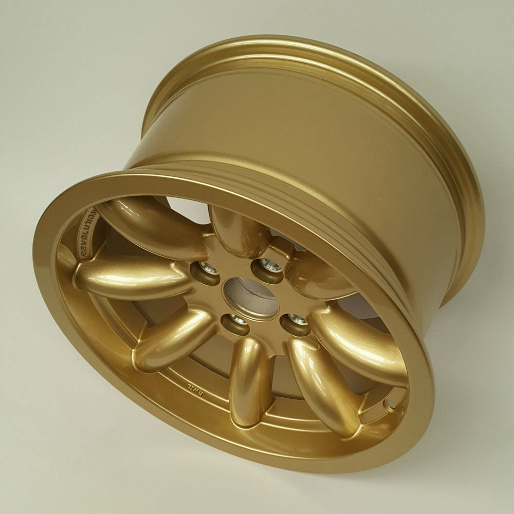 8.0" x 15" Revolution Competition Wheel in Gold, available in offset ET0
