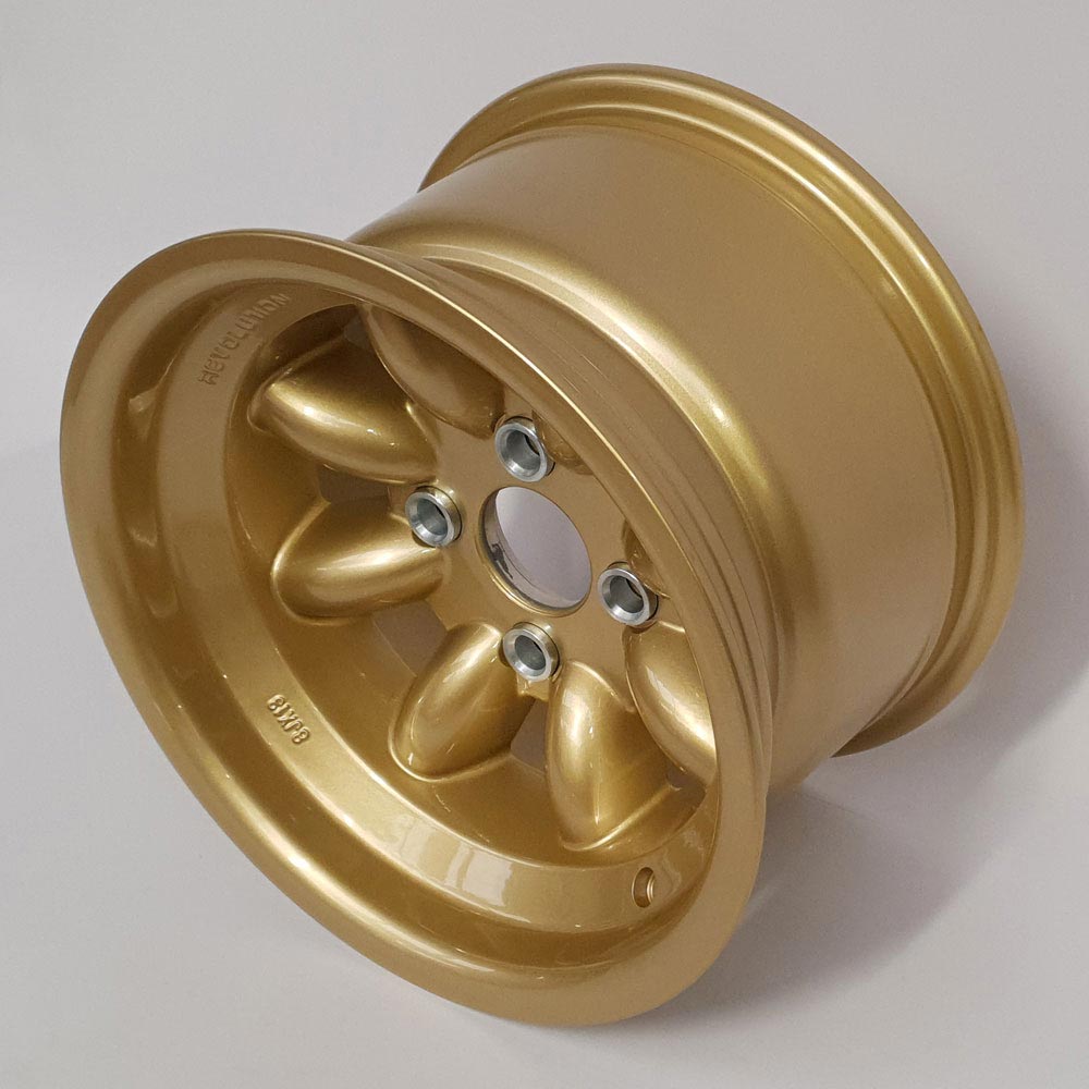 8.0" x 13" Revolution Competition Wheel in Gold, available in offset ET-12