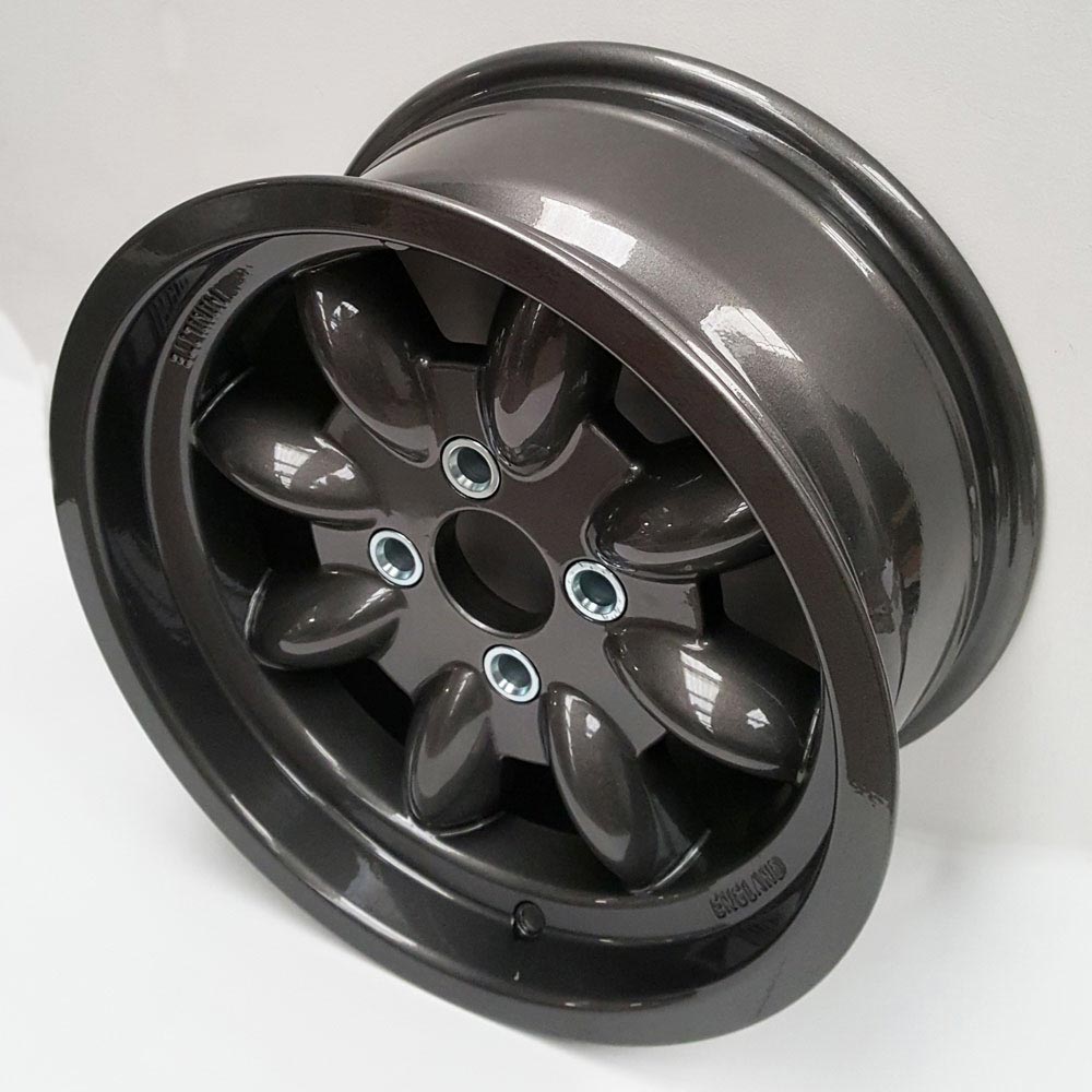 7.0" x 15" Minilite Wheel ET0 in Anthracite Grey